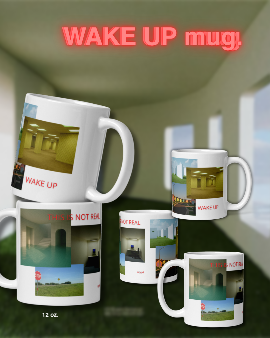 WEIRDCORE/LIMINAL mug